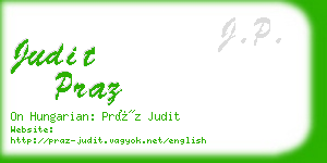 judit praz business card